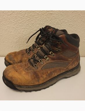 Timberland Brown Lace-Up Boots Size 10½
